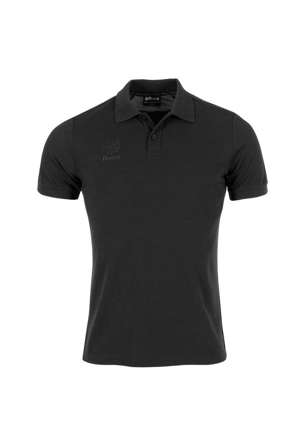 REECE - Polo Reece Australia Studio. Okazja: na co dzień. Typ kołnierza: polo. Kolor: czarny. Materiał: materiał, prążkowany. Styl: casual