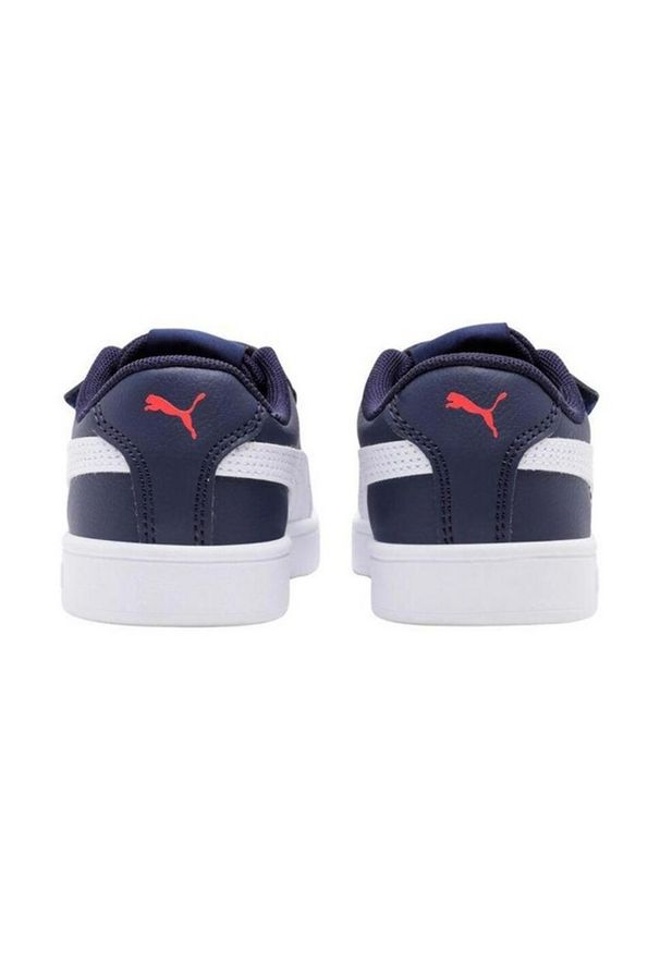 Puma - Dziecięce/Kids Rickie Classic V PS Ekologiczne Skórzane Buty Treningowe. Kolor: niebieski. Sport: turystyka piesza
