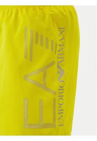 EA7 Emporio Armani Szorty kąpielowe 7M002001 AF14497 M2004 Żółty Regular Fit. Kolor: żółty. Materiał: syntetyk #3