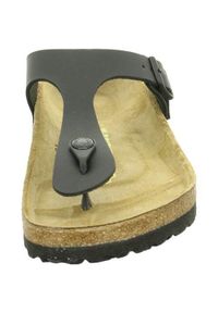 Japonki damskie Birkenstock 043691. Kolor: czarny. Materiał: syntetyk, tkanina, materiał