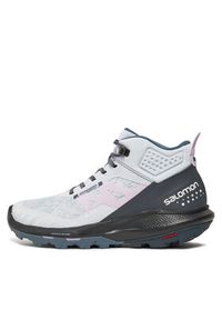 salomon - Salomon Trekkingi Outpulse Mid Gtx GORE-TEX L47152400 Szary. Kolor: szary. Materiał: materiał #4