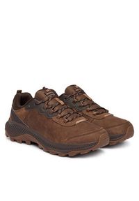 Merrell Trekkingi Speed Strike 2 LTR J038945 Brązowy. Kolor: brązowy. Materiał: nubuk, skóra. Sport: turystyka piesza