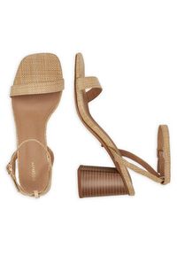 DeeZee Sandały XHS831-1 Beżowy. Kolor: beżowy. Materiał: materiał #3