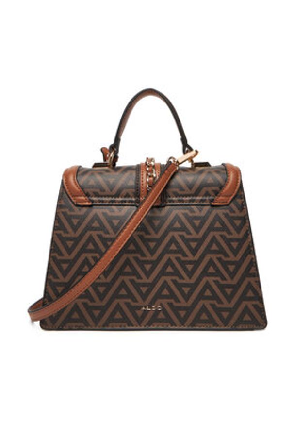 Aldo Torebka Martissa 14143751 Brązowy. Kolor: brązowy. Materiał: skórzane