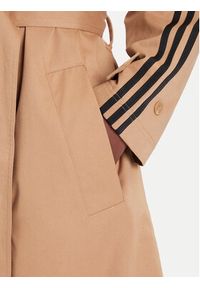 Adidas - adidas Trencz adicolor JW2663 Beżowy Loose Fit. Kolor: beżowy. Materiał: bawełna #2