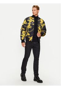 Versace Jeans Couture Kurtka bomber 75GASD04 Czarny Regular Fit. Kolor: czarny. Materiał: syntetyk #5