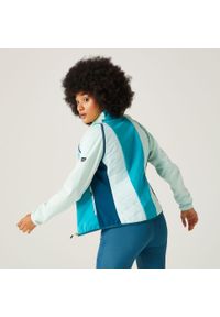 Regatta - Damska kurtka hybrydowa Steren II. Kolor: niebieski. Materiał: softshell. Sport: turystyka piesza #2