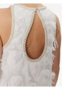 YAS Sukienka koktajlowa Pazy 26028873 Biały Standard Fit. Kolor: biały. Materiał: syntetyk. Styl: wizytowy #2