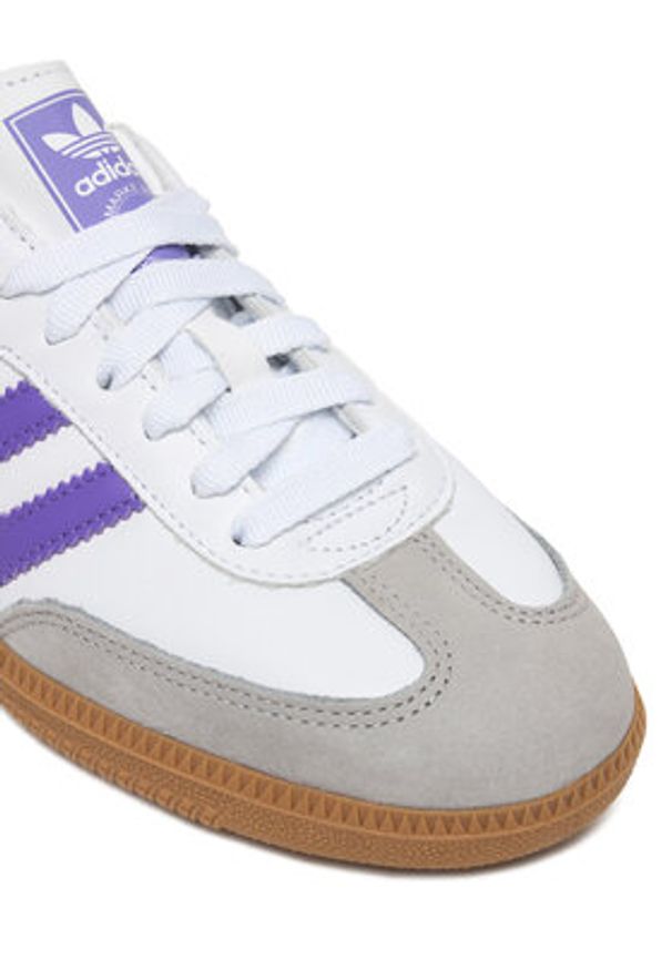 Adidas - adidas Sneakersy Samba Og W IH9058 Biały. Kolor: biały. Materiał: skóra