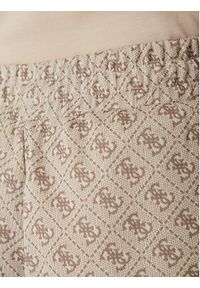 Guess Szorty sportowe V6GD02 K2959 Beżowy Regular Fit. Kolor: beżowy. Materiał: bawełna #5