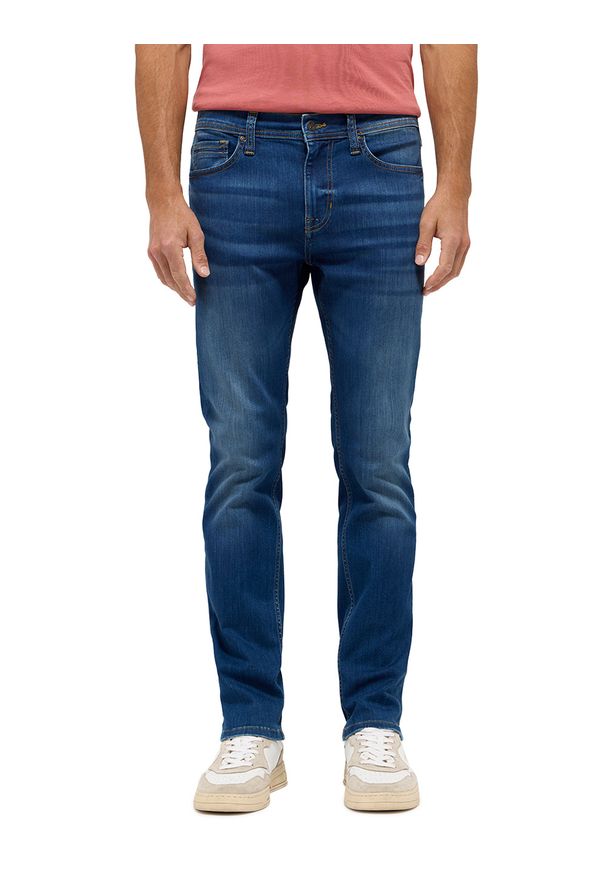 Męskie Spodnie jeansowe Mustang Style Vegas Slim Denim Blue 1015119 5000 574