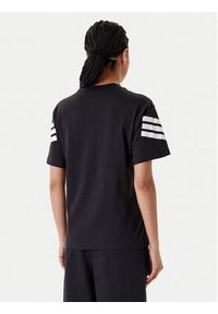 Adidas - adidas T-Shirt Future Icons 3-Stripes JE0237 Czarny Regular Fit. Kolor: czarny. Materiał: bawełna #2