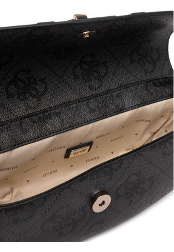 Guess Torebka Erenia HWSO78 38210 Szary. Kolor: szary. Materiał: skórzane