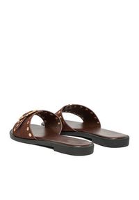 DeeZee Klapki CEO-LB-F9963-YLD Brązowy. Kolor: brązowy. Materiał: materiał #4