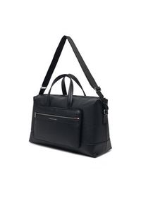 TOMMY HILFIGER - Tommy Hilfiger Torba Th Central Duffle AM0AM13351 Czarny. Kolor: czarny. Materiał: skóra