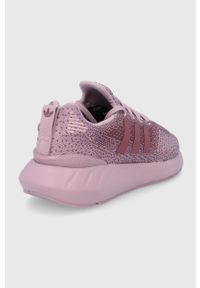 adidas Originals buty Swift Run 22W GV7978 kolor fioletowy. Nosek buta: okrągły. Zapięcie: sznurówki. Kolor: fioletowy. Materiał: guma. Obcas: na platformie. Sport: bieganie #4