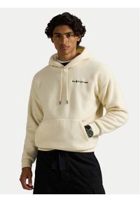 Polo Ralph Lauren Polar 710981779003 Écru Relaxed Fit. Typ kołnierza: polo. Materiał: syntetyk #1