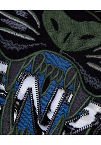 Kenzo - KENZO - Bawełniana bluza Tiger. Kolor: czarny. Materiał: bawełna. Długość rękawa: długi rękaw. Długość: długie. Wzór: haft, kwiaty, aplikacja. Styl: klasyczny #6