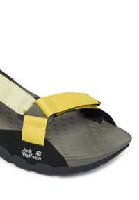 Jack Wolfskin Sandały Ridge A65589 Żółty. Kolor: żółty. Materiał: materiał #2