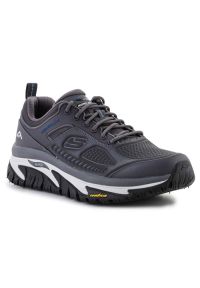 skechers - Buty Skechers Arch Fit Road Walker-Recon M 237333-CHAR szare. Kolor: szary. Materiał: skóra. Szerokość cholewki: normalna. Sezon: lato #1