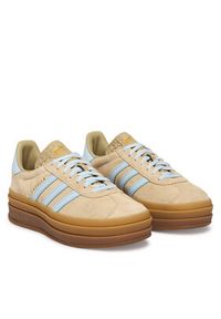 Adidas - adidas Sneakersy Gazelle Bold IH6791 Beżowy. Kolor: beżowy. Materiał: zamsz, skóra. Model: Adidas Gazelle #6