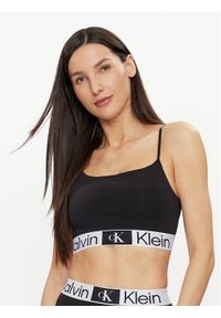 Calvin Klein Underwear Biustonosz top 000QF7587E Czarny. Kolor: czarny. Materiał: bawełna #1