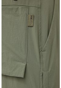 Helly Hansen spodnie outdoorowe Campfire 2.0 męskie kolor zielony. Kolor: zielony. Materiał: materiał #4