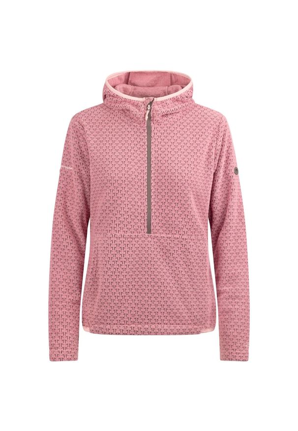 TRESPASS - Damska Bluza Z Kapturem Metraya. Typ kołnierza: kaptur. Kolor: różowy