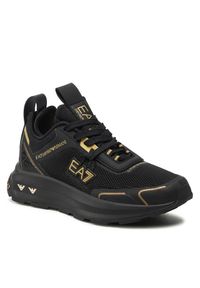 Sneakersy EA7 Emporio Armani. Kolor: czarny