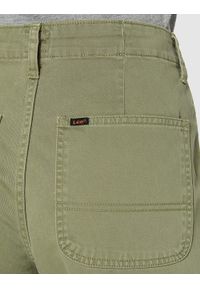 Lee - SPODNIE DAMSKIE LEE WIDE LEG LICHEN GREEN L31ULD82