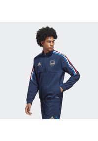 Adidas - Arsenal Presentation Jacket. Kolor: niebieski. Materiał: materiał