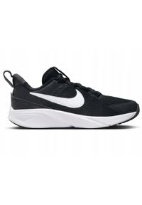 Nike - Buty na co dzień dziecięce NIKE STAR RUNNER 4 siateczka. Okazja: na co dzień. Kolor: czarny. Sport: turystyka piesza