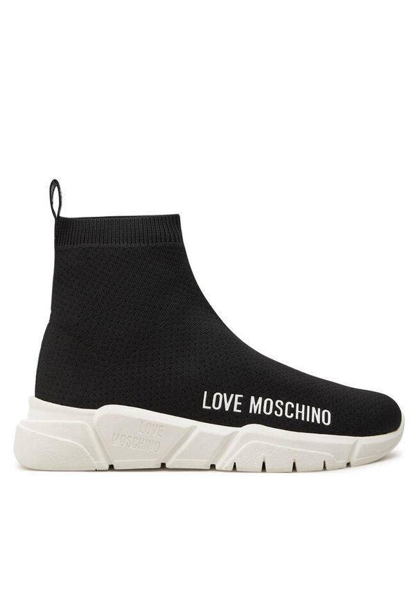 Love Moschino - Sneakersy LOVE MOSCHINO. Kolor: czarny