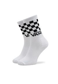 Vans Zestaw 3 par wysokich skarpet męskich Classic Check Crew VN000F0WY281 Czarny. Kolor: czarny. Materiał: materiał #4