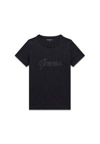 Guess T-Shirt W6GI08 K3023 Czarny Regular Fit. Kolor: czarny. Materiał: bawełna #6
