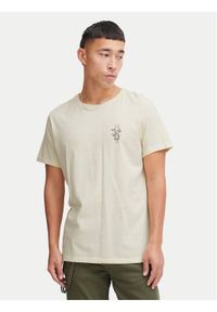 Blend T-Shirt 20716511 Écru Regular Fit. Materiał: bawełna