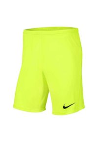 Nike - Męskie Spodenki Dry Park III. Kolor: szary. Sport: turystyka piesza