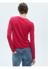 mango - Mango Sweter Lucca 77025656 Czerwony Regular Fit. Kolor: czerwony. Materiał: syntetyk