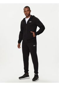 EA7 Emporio Armani Dres 8NPV63 PJVRZ 1200 Czarny Regular Fit. Kolor: czarny. Materiał: bawełna #1