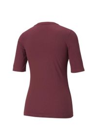 Koszulka Puma Nu-tility T-shirt, Kobiety. Kolor: czerwony. Materiał: materiał, bawełna