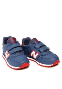 New Balance Sneakersy PV500NRT Granatowy. Kolor: niebieski. Materiał: skóra #2