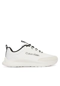 Sneakersy Calvin Klein. Kolor: biały #1