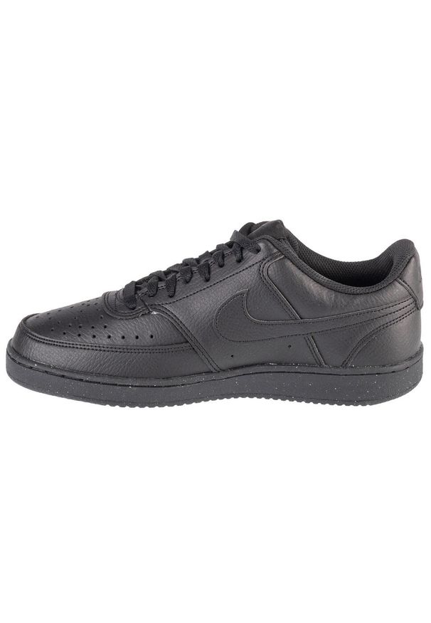 Buty męskie sportowe do chodzenia Nike COURT VISION LO NN. Kolor: czarny. Model: Nike Court. Sport: turystyka piesza