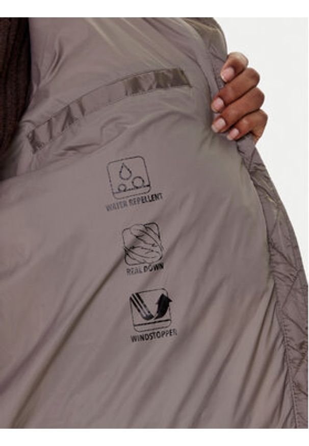 Bomboogie Kurtka puchowa Rome GW6012TDLC5 Brązowy Regular Fit. Kolor: brązowy. Materiał: syntetyk