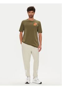Adidas - adidas T-Shirt Food Peanut Butter & Jelly Graphic JW4342 Khaki Regular Fit. Kolor: brązowy. Materiał: bawełna #5