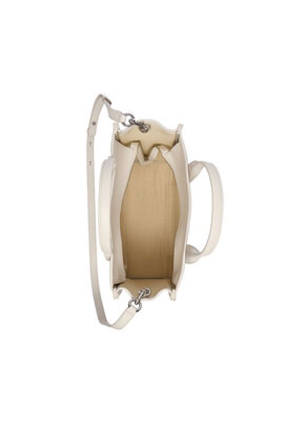 MARC JACOBS - Marc Jacobs Torebka The Leather Medium Tote H004L01PF21 Écru. Materiał: skórzane