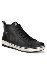 Remonte Sneakersy D0771-01 Czarny. Kolor: czarny. Materiał: skóra #7