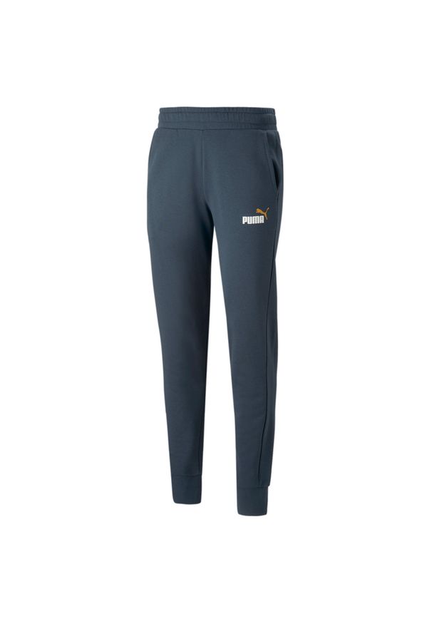 Puma Spodnie Ess+ 2 Col Logo 58676815. Kolor: niebieski
