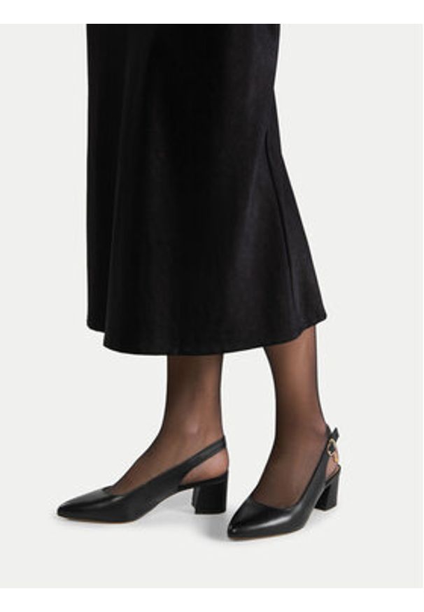 Lasocki Czółenka WYL3095-7Z-L Czarny. Kolor: czarny. Materiał: skóra