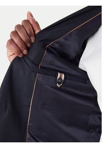 BOSS Garnitur H-Huge 50557259 Granatowy Slim Fit. Kolor: niebieski. Materiał: wełna #9